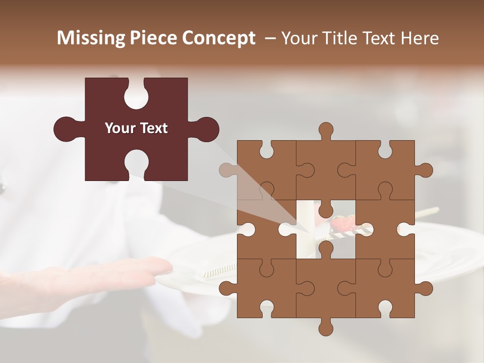 Adult Commercial Kitchen PowerPoint Template