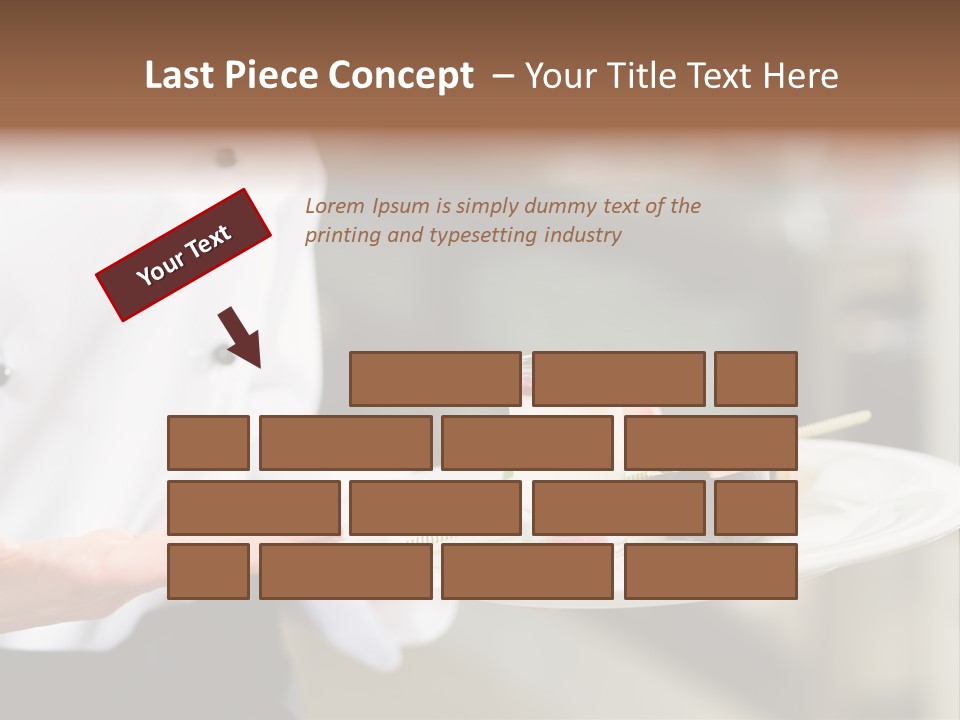 Adult Commercial Kitchen PowerPoint Template