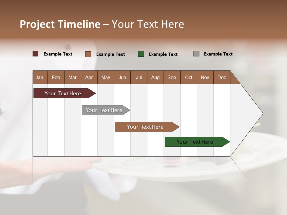 Adult Commercial Kitchen PowerPoint Template