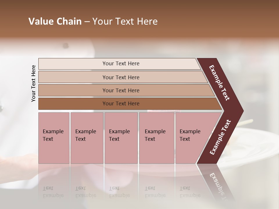 Adult Commercial Kitchen PowerPoint Template