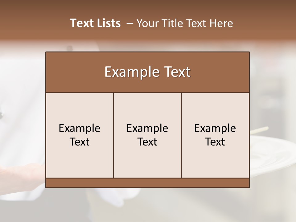 Adult Commercial Kitchen PowerPoint Template