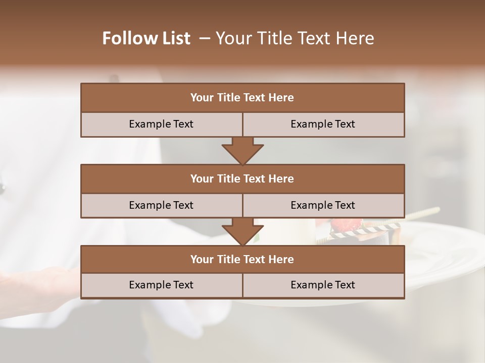 Adult Commercial Kitchen PowerPoint Template