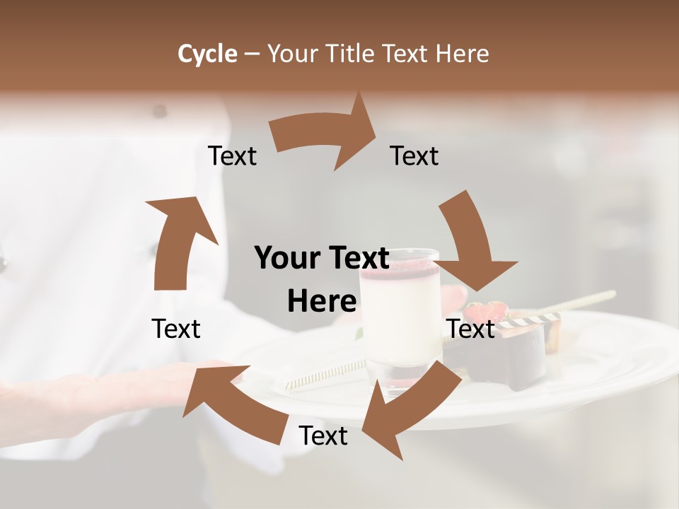 Adult Commercial Kitchen PowerPoint Template