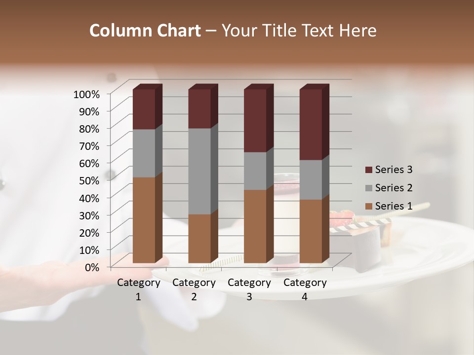 Adult Commercial Kitchen PowerPoint Template