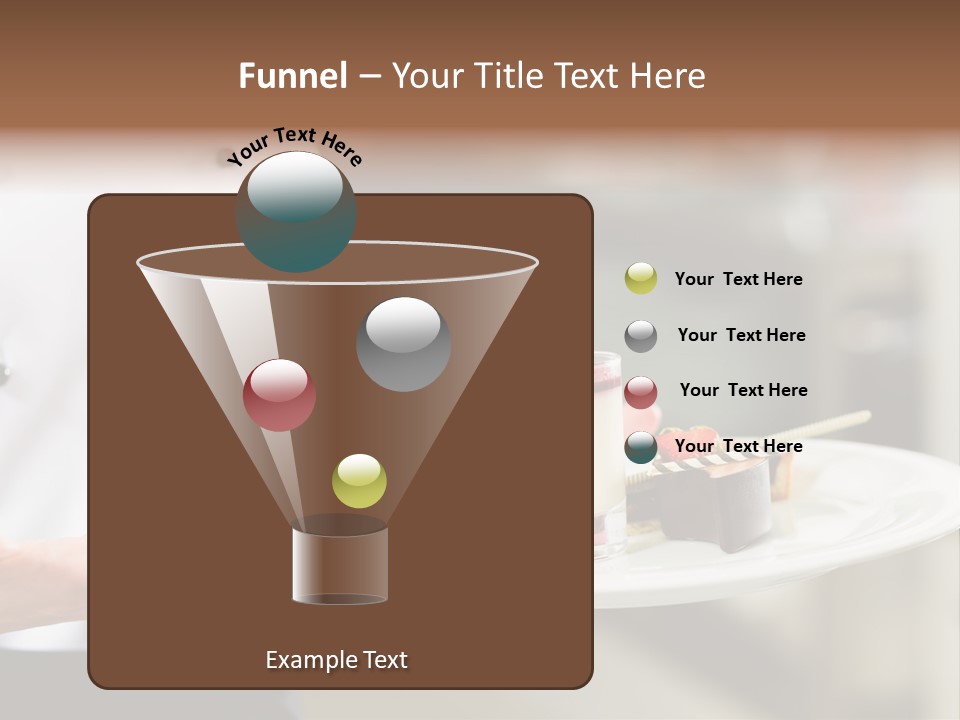 Adult Commercial Kitchen PowerPoint Template