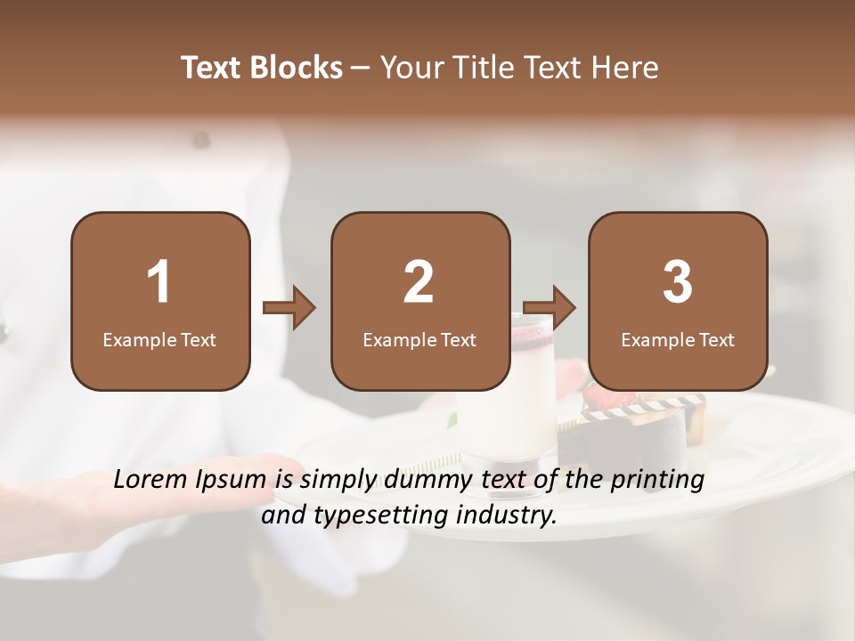 Adult Commercial Kitchen PowerPoint Template
