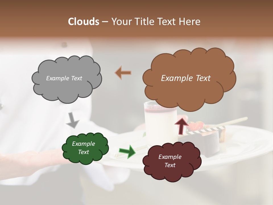 Adult Commercial Kitchen PowerPoint Template