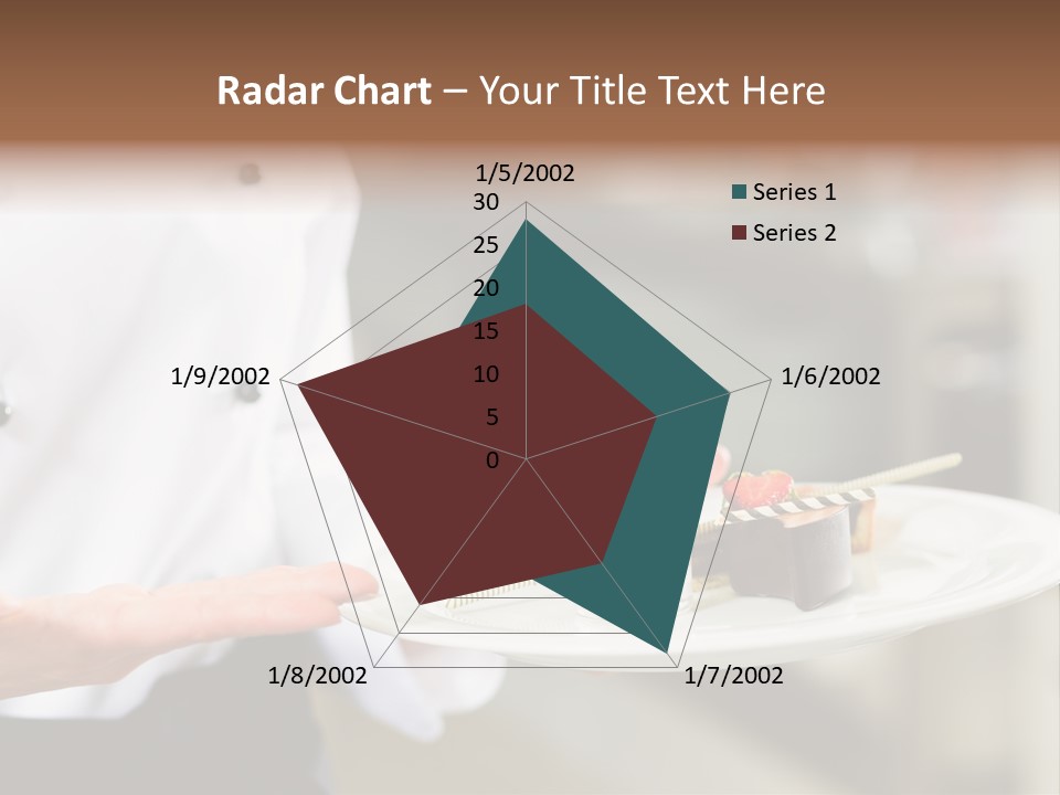 Adult Commercial Kitchen PowerPoint Template