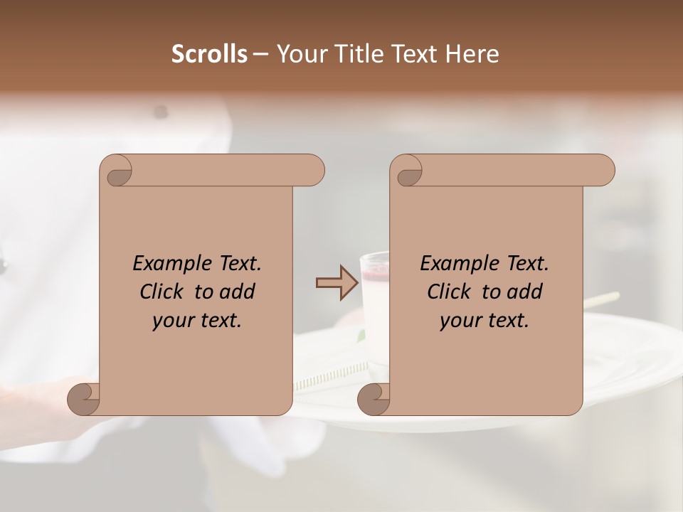 Adult Commercial Kitchen PowerPoint Template