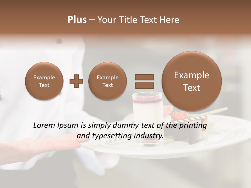Adult Commercial Kitchen PowerPoint Template