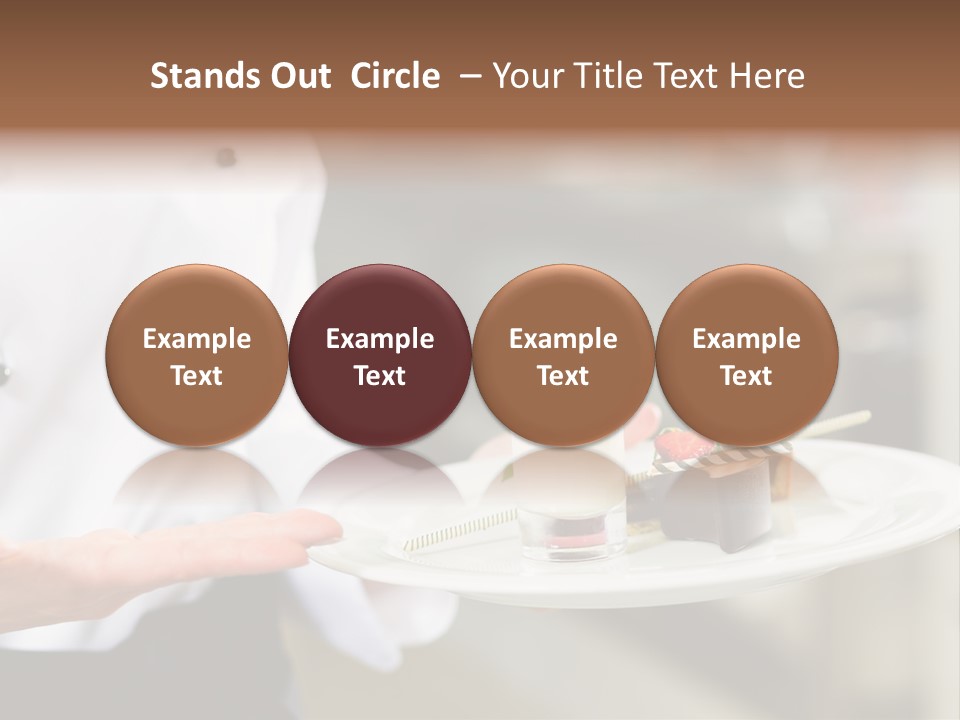 Adult Commercial Kitchen PowerPoint Template