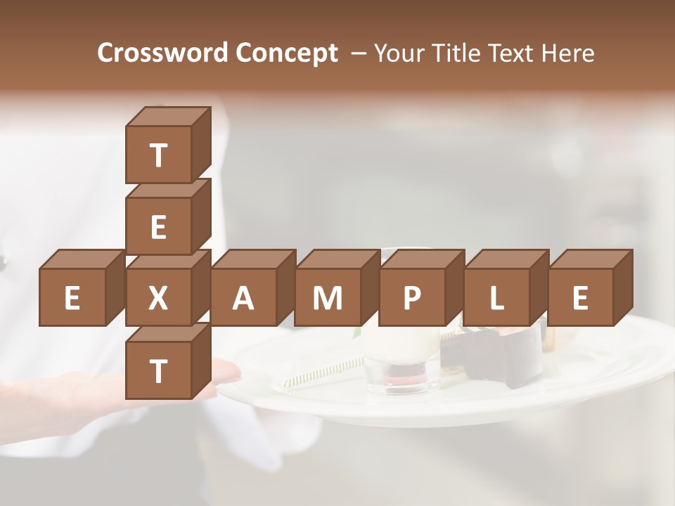 Adult Commercial Kitchen PowerPoint Template