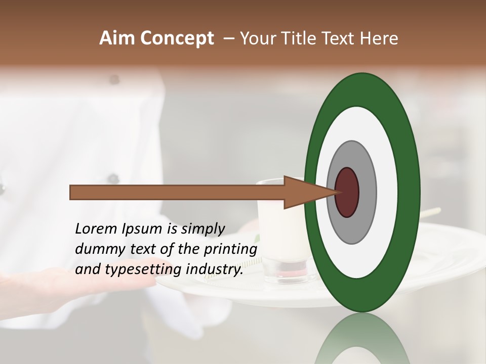 Adult Commercial Kitchen PowerPoint Template