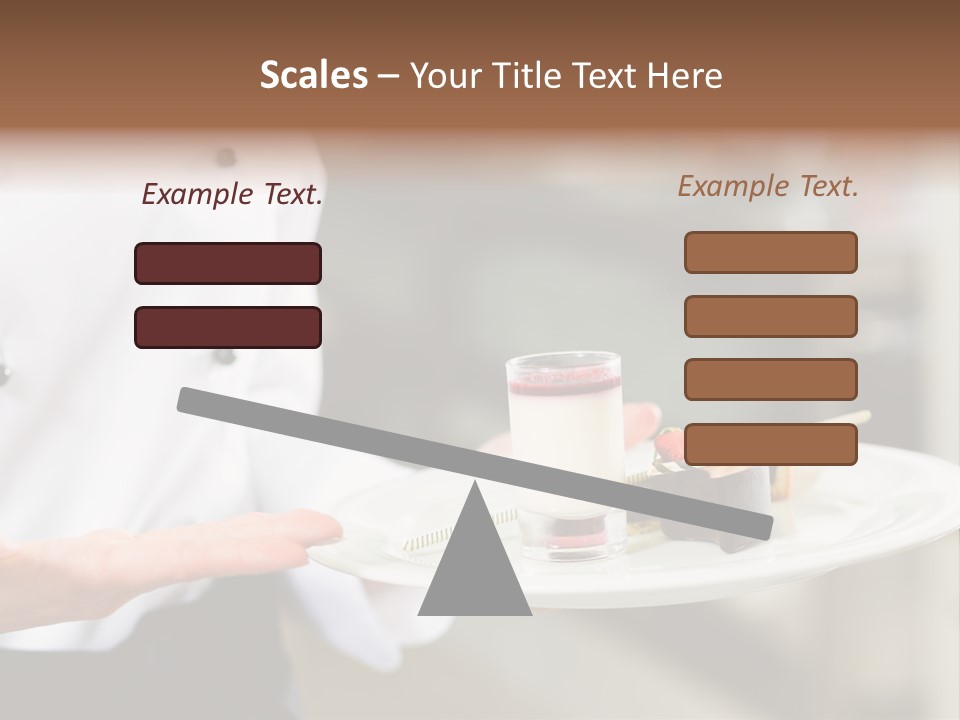 Adult Commercial Kitchen PowerPoint Template