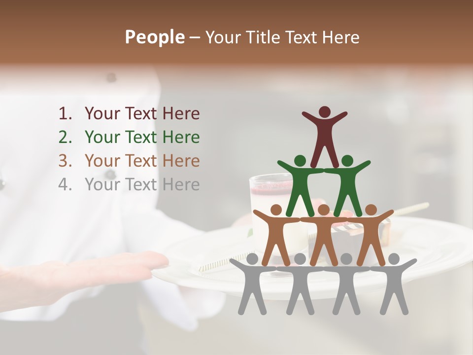 Adult Commercial Kitchen PowerPoint Template