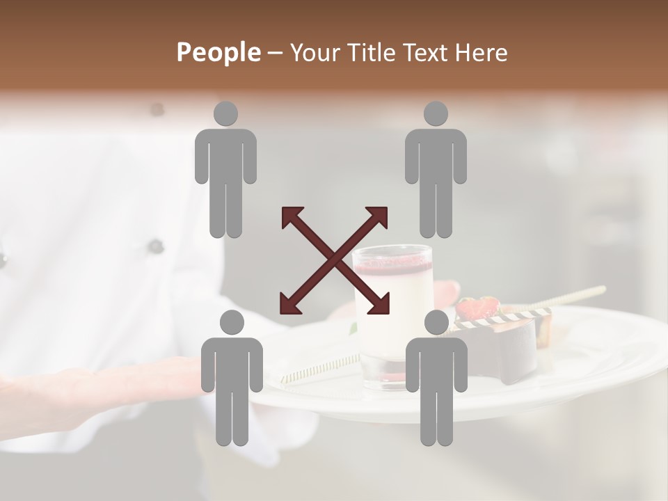 Adult Commercial Kitchen PowerPoint Template