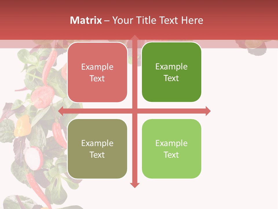 Carrot Red Green PowerPoint Template