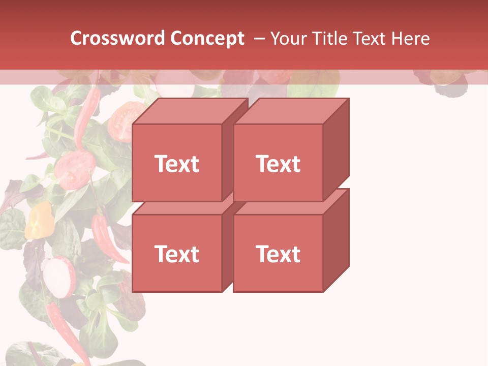 Carrot Red Green PowerPoint Template