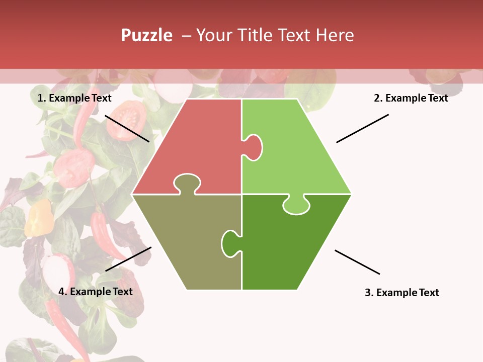 Carrot Red Green PowerPoint Template