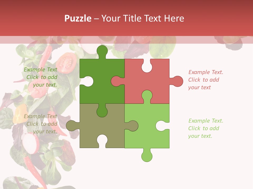 Carrot Red Green PowerPoint Template
