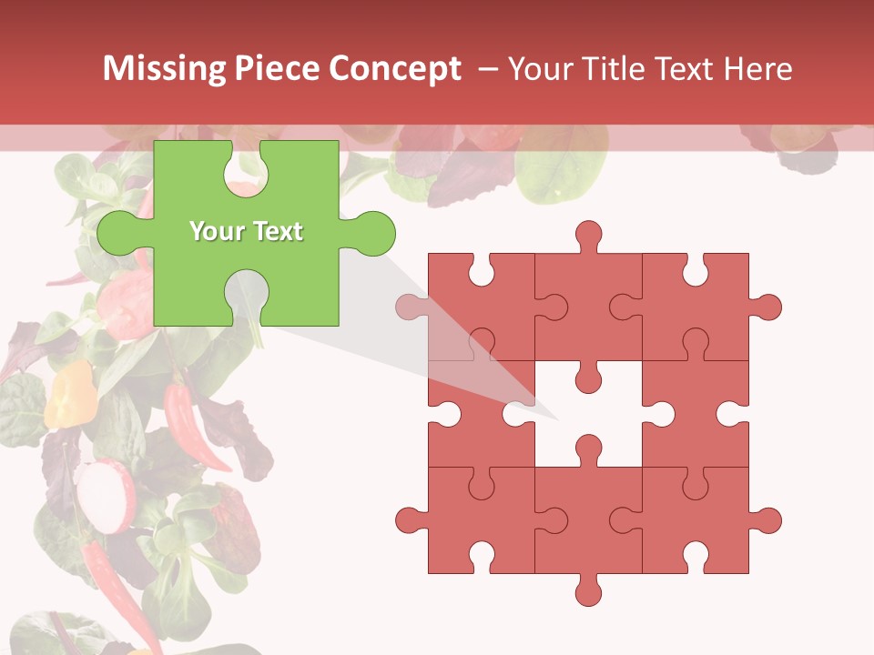 Carrot Red Green PowerPoint Template