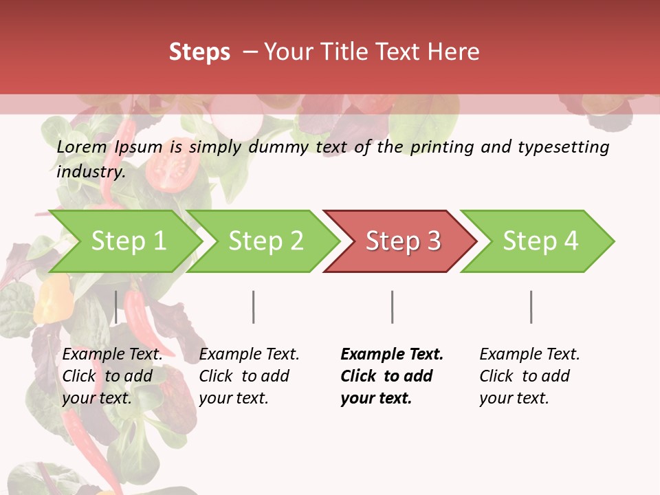 Carrot Red Green PowerPoint Template