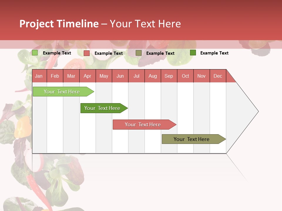 Carrot Red Green PowerPoint Template