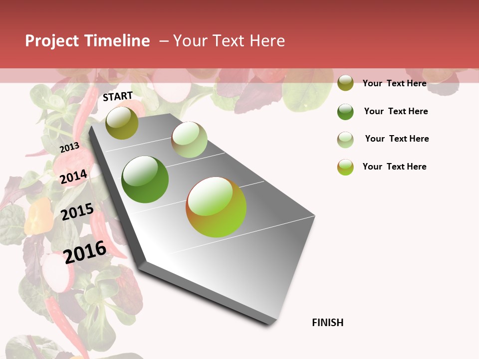 Carrot Red Green PowerPoint Template