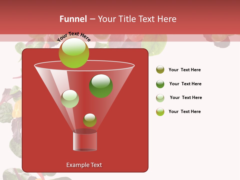 Carrot Red Green PowerPoint Template