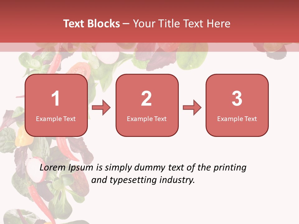 Carrot Red Green PowerPoint Template