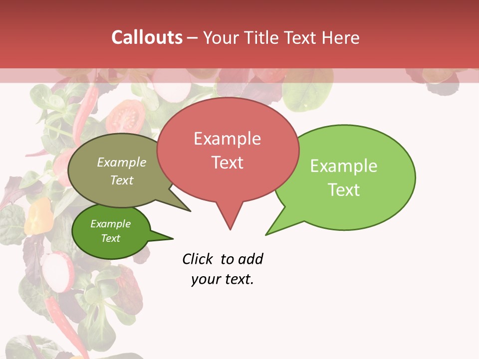 Carrot Red Green PowerPoint Template
