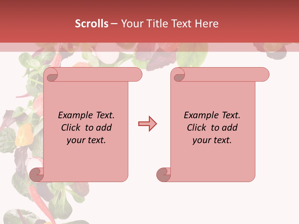 Carrot Red Green PowerPoint Template