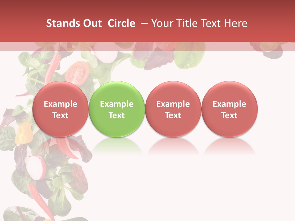 Carrot Red Green PowerPoint Template