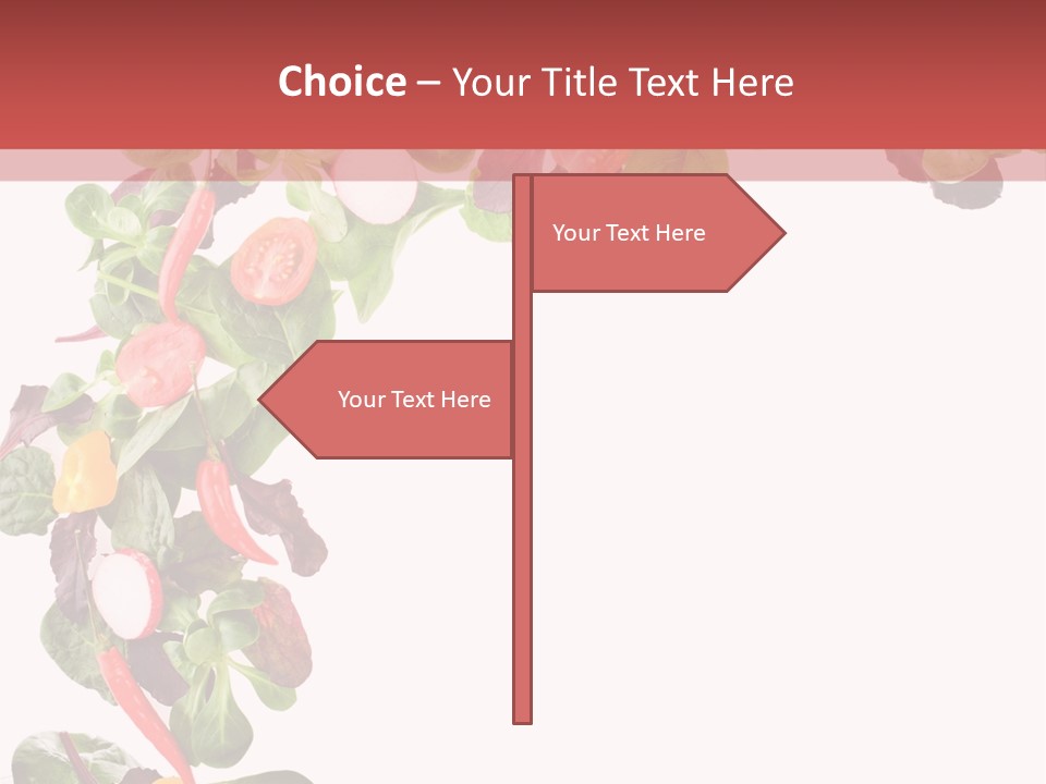 Carrot Red Green PowerPoint Template