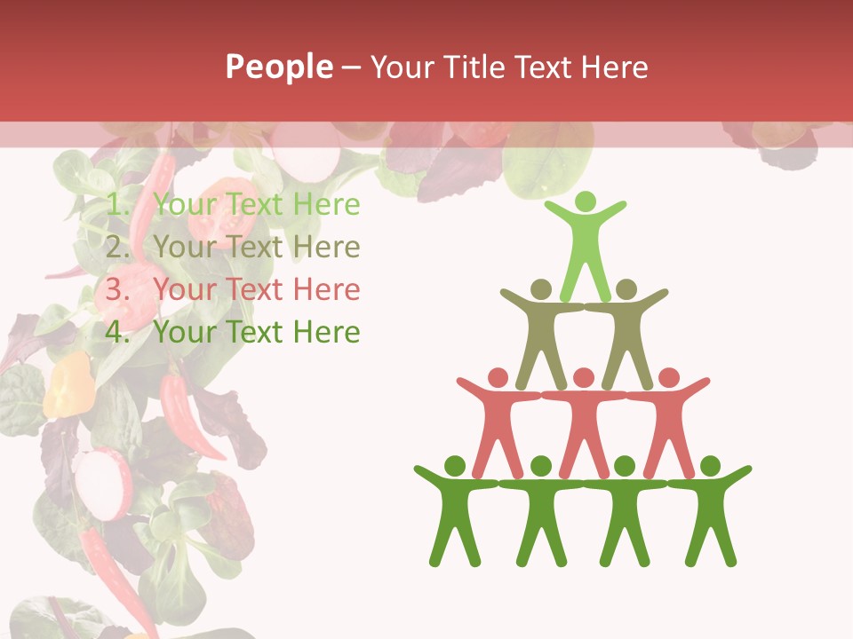 Carrot Red Green PowerPoint Template