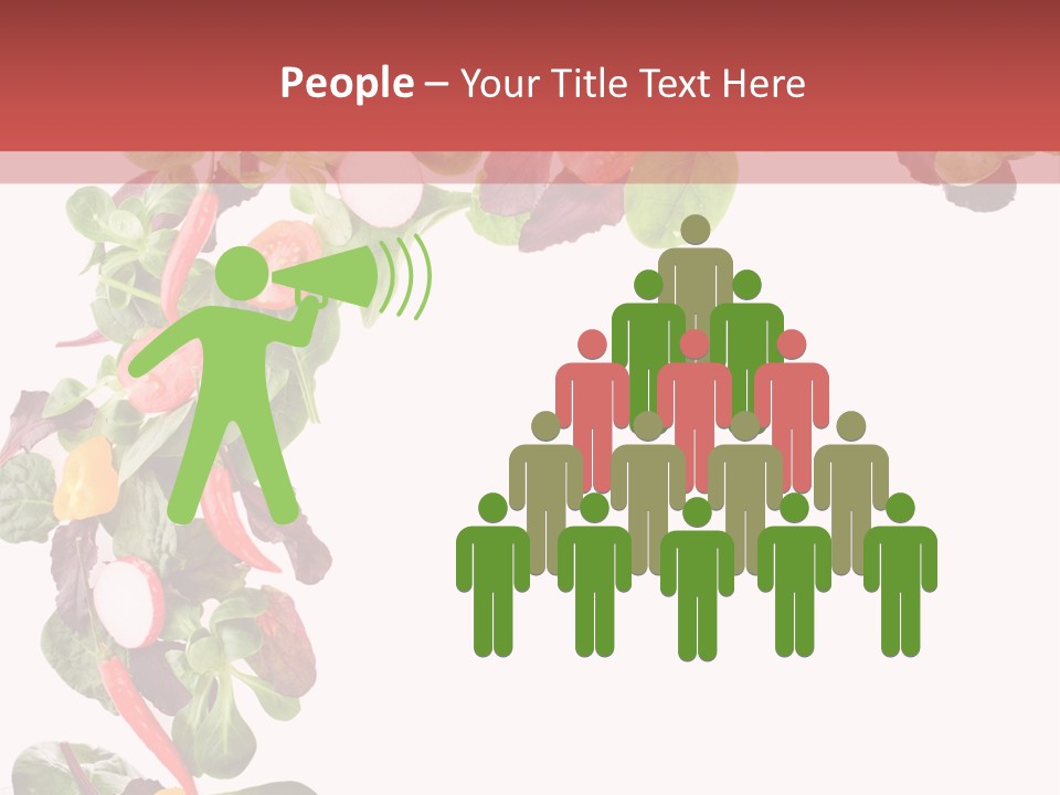 Carrot Red Green PowerPoint Template