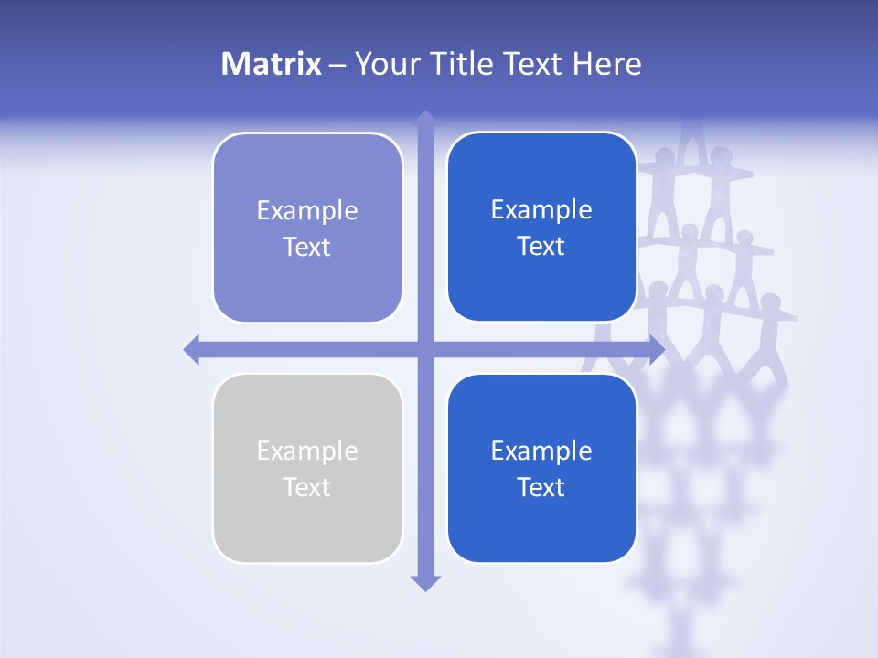 A Group Of People Standing On Top Of A Tower PowerPoint Template