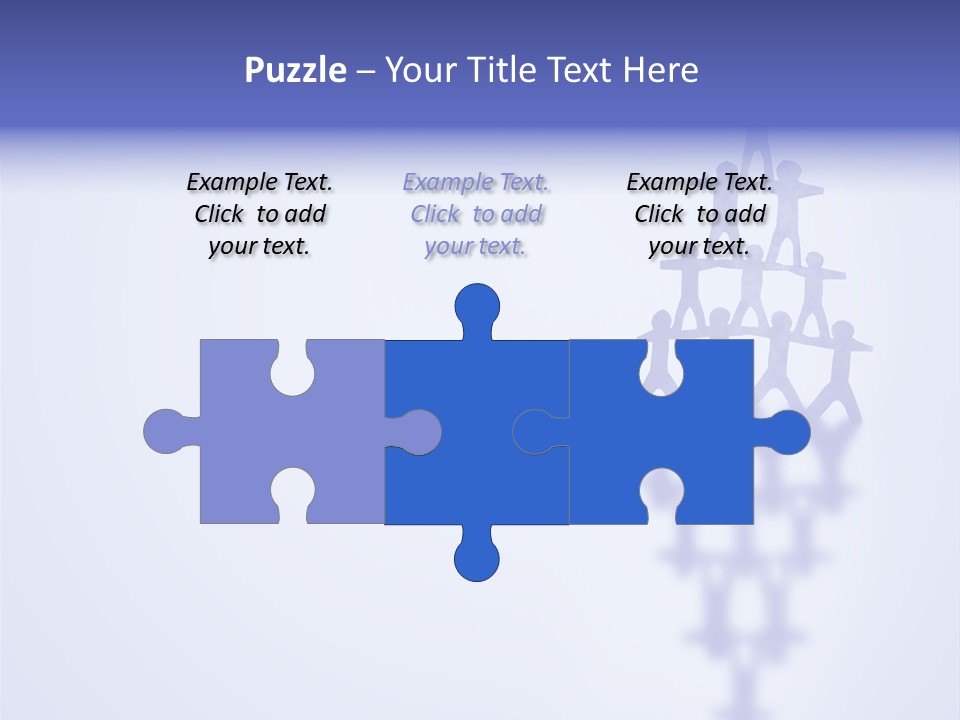 A Group Of People Standing On Top Of A Tower PowerPoint Template