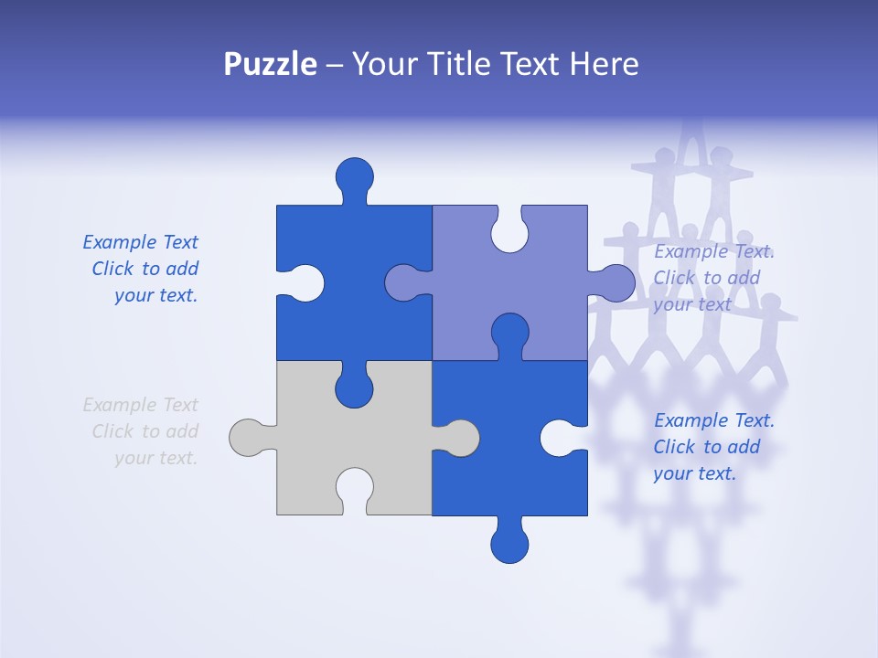 A Group Of People Standing On Top Of A Tower PowerPoint Template