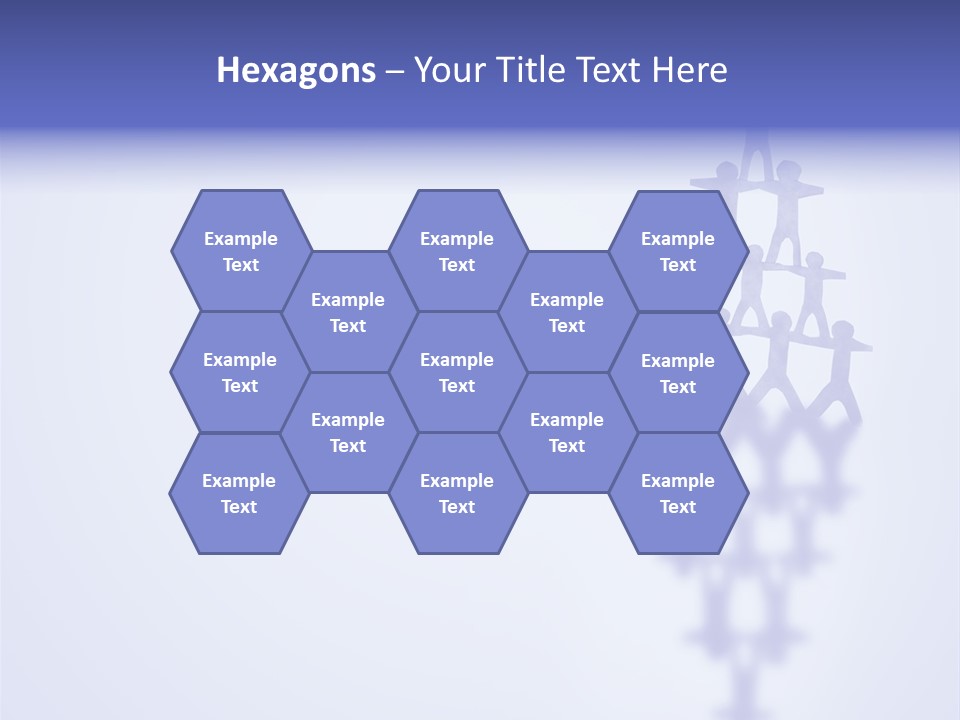 A Group Of People Standing On Top Of A Tower PowerPoint Template