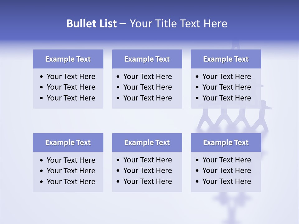 A Group Of People Standing On Top Of A Tower PowerPoint Template