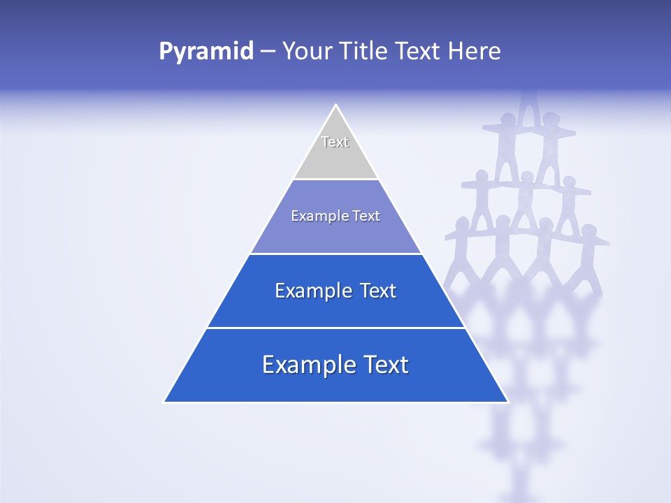 A Group Of People Standing On Top Of A Tower PowerPoint Template