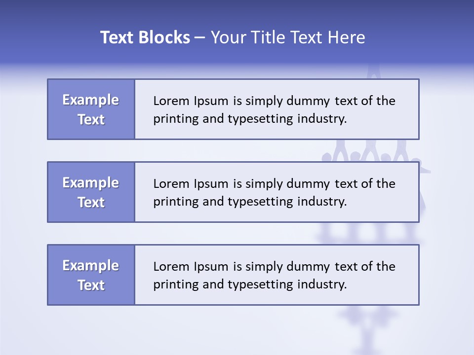 A Group Of People Standing On Top Of A Tower PowerPoint Template