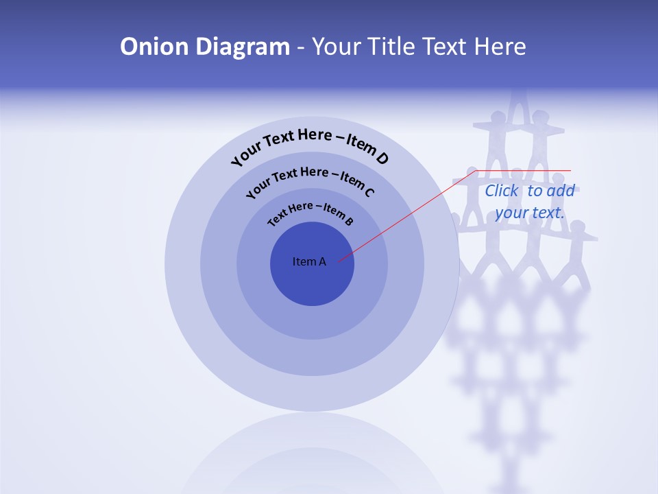 A Group Of People Standing On Top Of A Tower PowerPoint Template