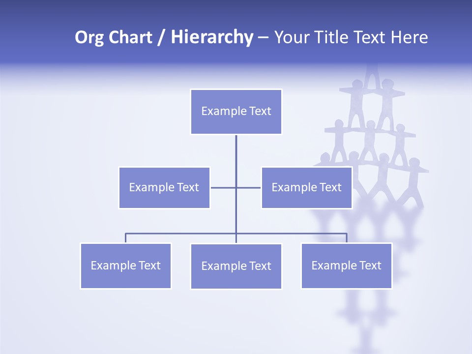A Group Of People Standing On Top Of A Tower PowerPoint Template