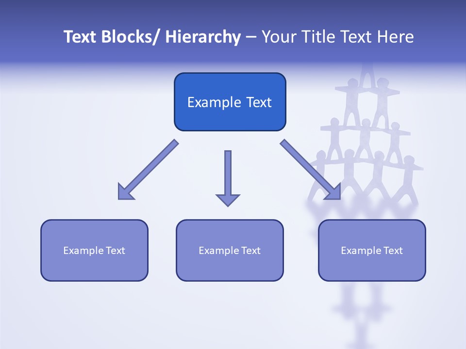 A Group Of People Standing On Top Of A Tower PowerPoint Template