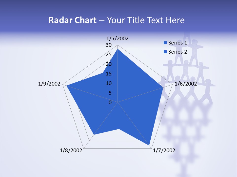 A Group Of People Standing On Top Of A Tower PowerPoint Template