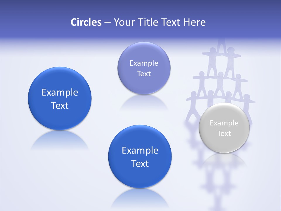 A Group Of People Standing On Top Of A Tower PowerPoint Template