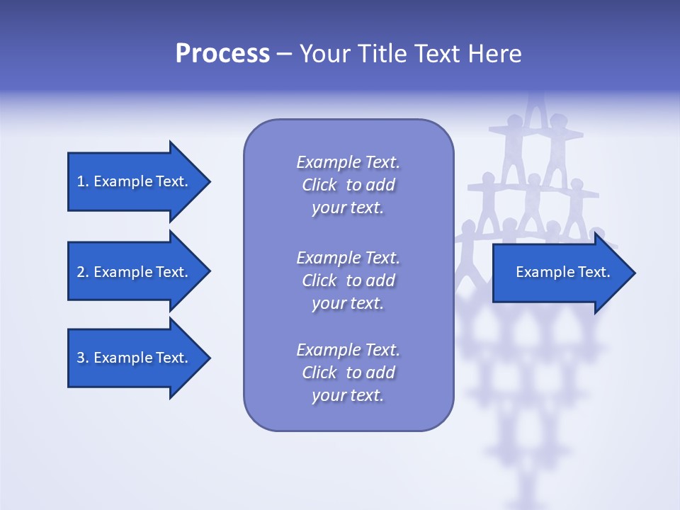 A Group Of People Standing On Top Of A Tower PowerPoint Template