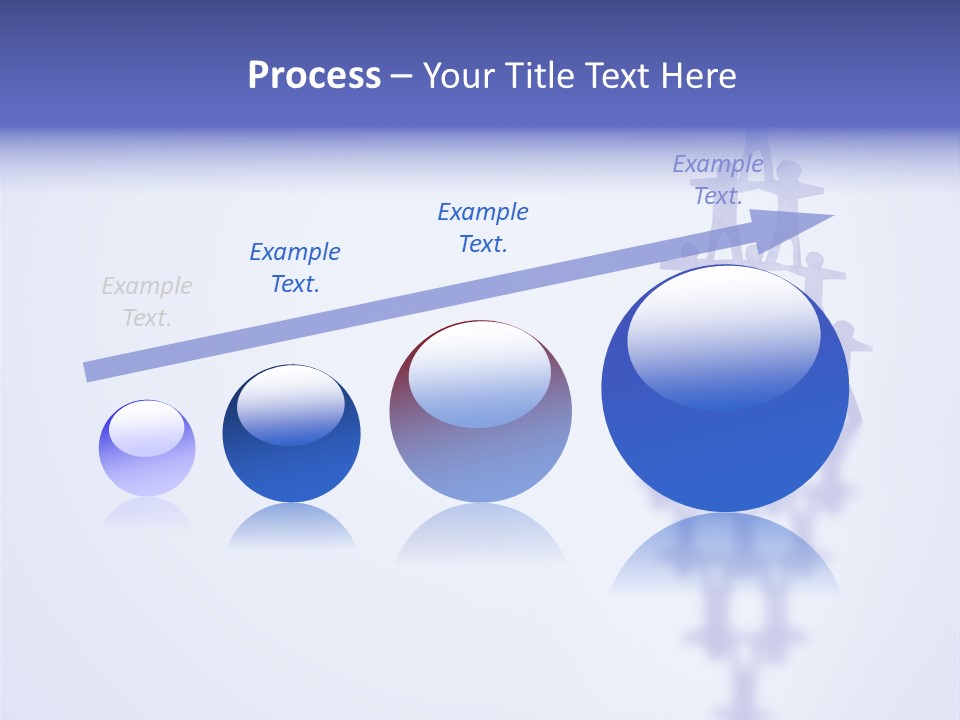 A Group Of People Standing On Top Of A Tower PowerPoint Template